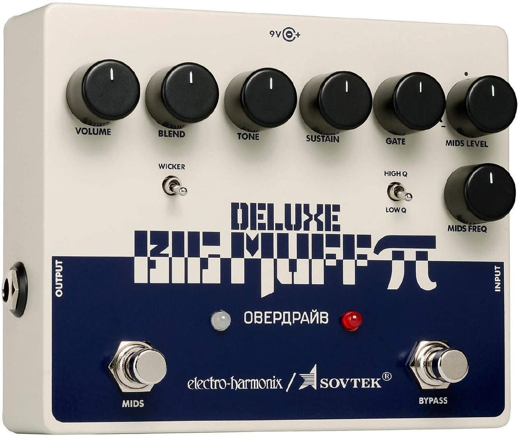 Electro Harmonix Sovtek Deluxe Big Muff Effects Pedal