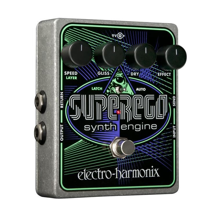 Electro Harmonix EHX Super Ego Synth Engine Guitar Effects Pedal