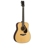 Yamaha FG7 MX acoustic guitar in natural finish, showcasing its wooden body and steel strings, ideal for musicians and guitar enthusiasts.