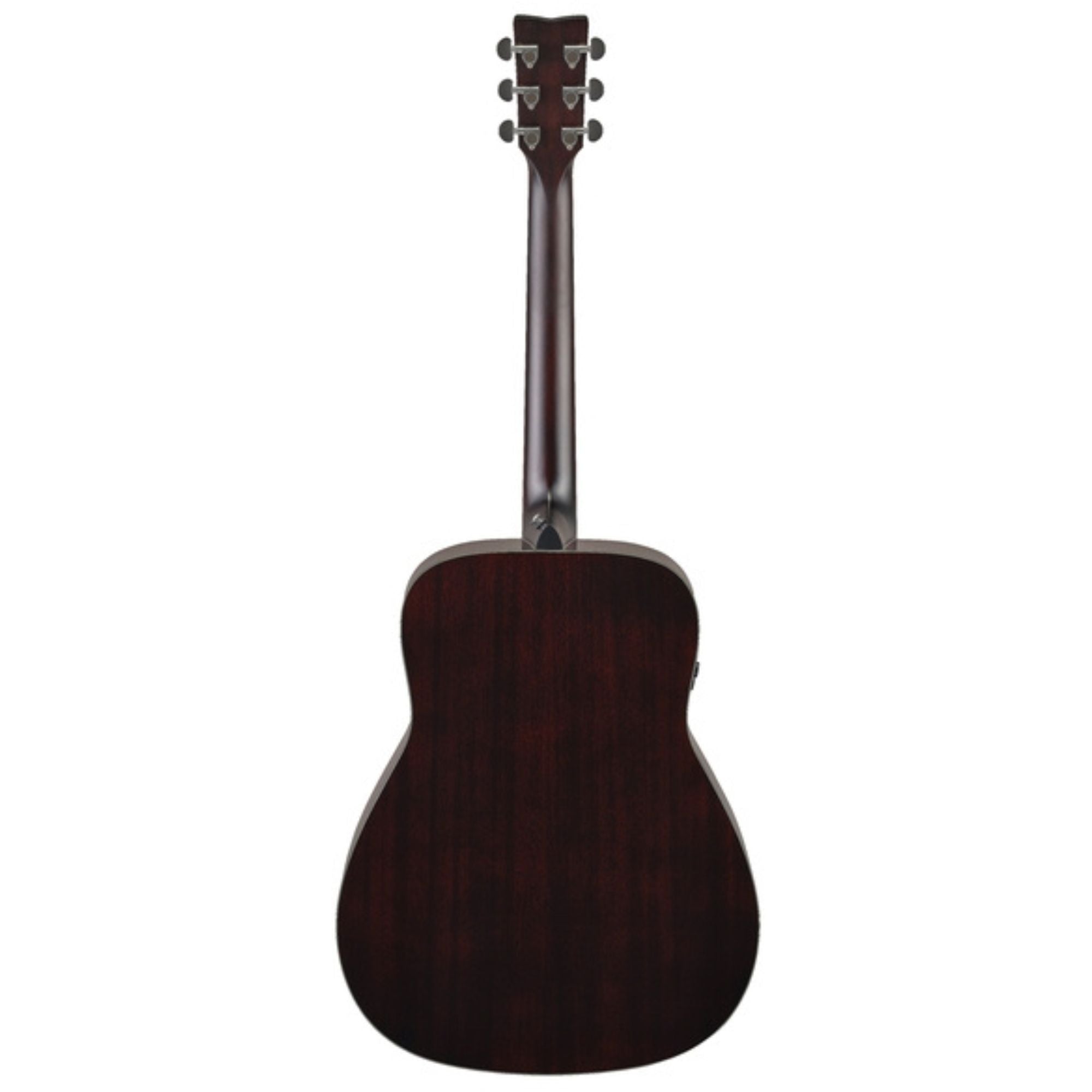 Yamaha TAG1ESB Transacoustic acoustic guitar in Sand Burst Gloss with a cutaway body and spruce top, showing the front view.