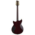 Yamaha Revstar Matteo Mancuso RS20MM electric guitar in vintage sunburst finish, showcasing its sleek body and six-string design.