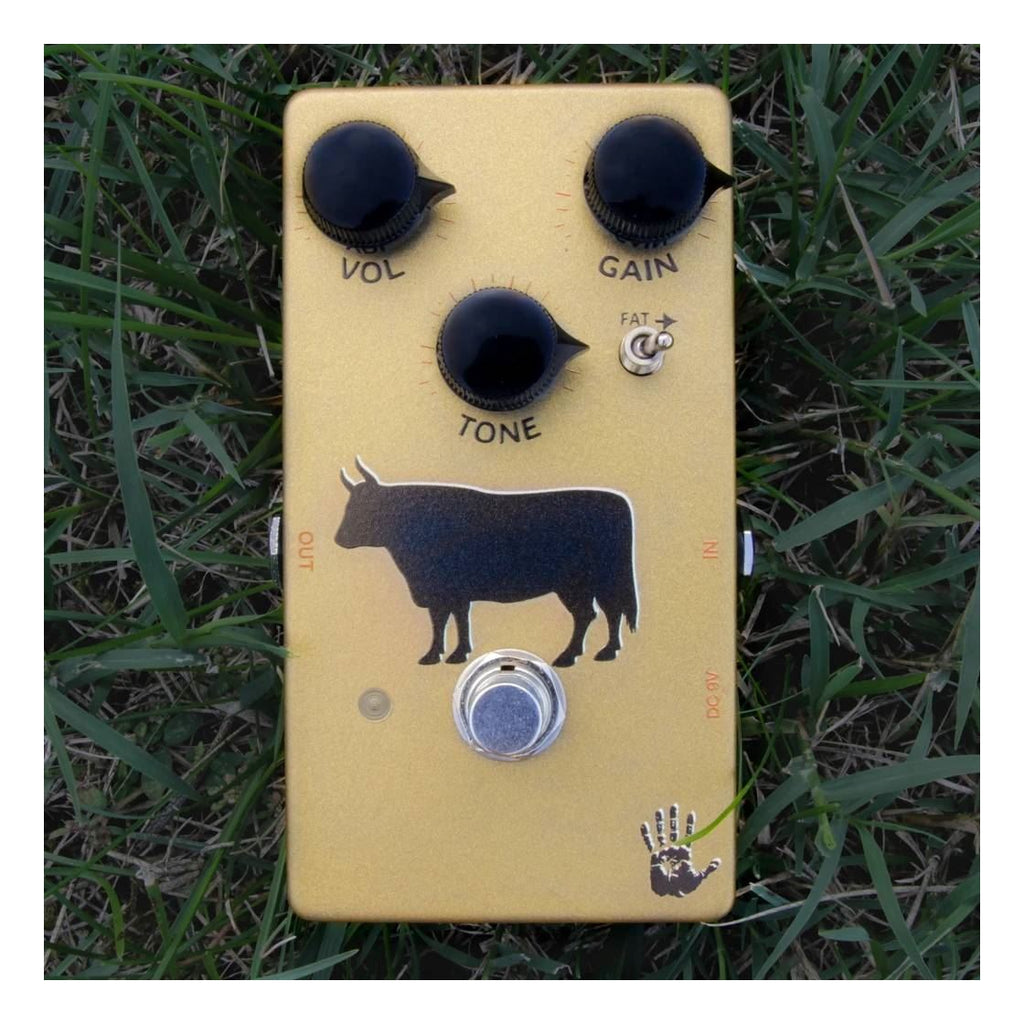 Mojo Hand FX Sacred Cow Golden Overdrive Effects Pedal