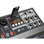 Vonyx VMM-K402 4-Channel PA Mixer with DSP