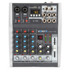 Vonyx VMM-K402 4-Channel PA Mixer with DSP