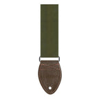 Souldier USA Guitar Strap 2in - Plain Seatbelt Olive