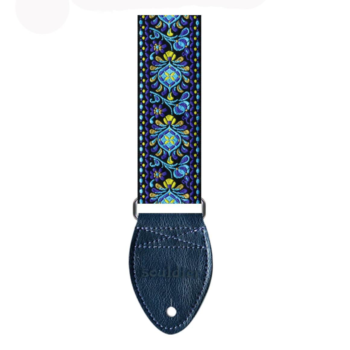 Souldier USA Guitar Strap 2in - Hendrix Blue