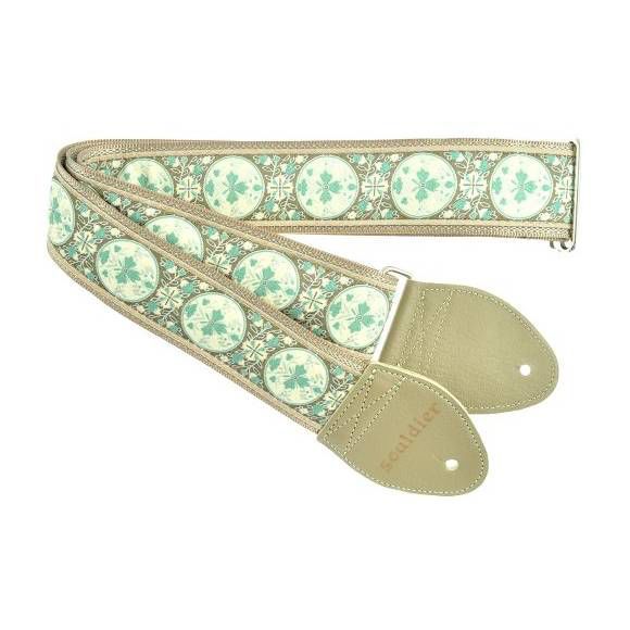 Souldier USA Guitar Strap 2in - Medallion Taupe