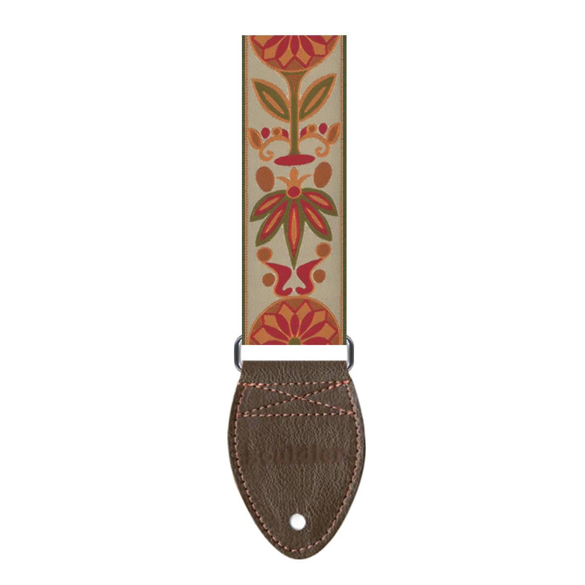 Souldier USA Guitar Strap 2in - Daisy Maroon