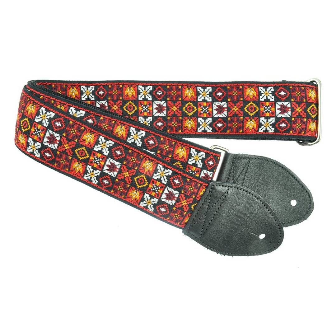 Souldier USA Guitar Strap 2in - Woodstock Red