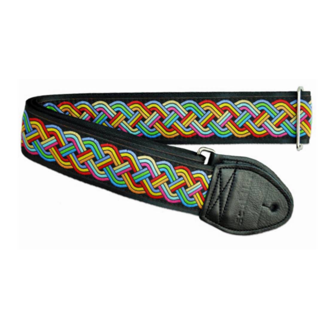 Souldier USA Guitar Strap 2in - Celtic Knot Rainbow Guitar