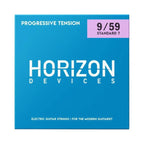Horizon Devices VHDSTD7 9 - 59 Standard 7-String Progressive Tension Electric Guitar Strings