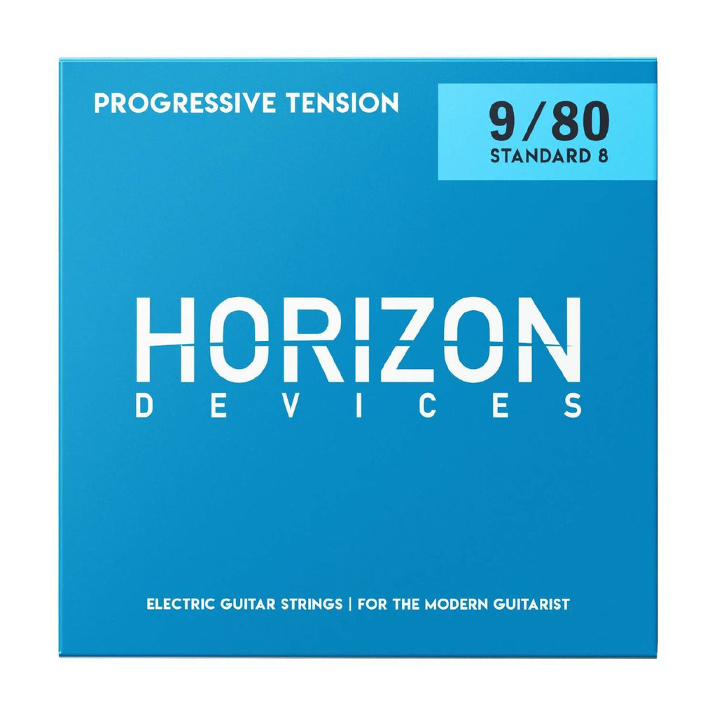 Horizon Devices VHDSTD8 9 - 80 Standard 8-String Progressive Tension Electric Guitar Strings