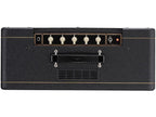 Vox AC10C1 1x10 inch 10W tube guitar combo amplifier with control panel and reverb knob, black and silver finish.