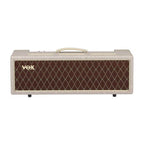Vox AC30HWH handwired guitar amplifier head with control knobs and vintage-style design, ideal for electric guitar sound.