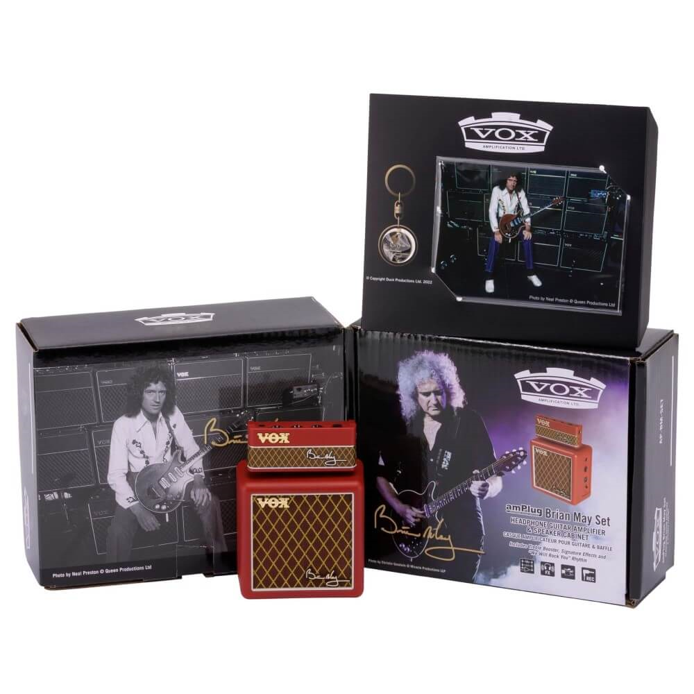Vox Limited Edition amPlug Set Brian May Headphone Guitar Amplifier with Cabinet