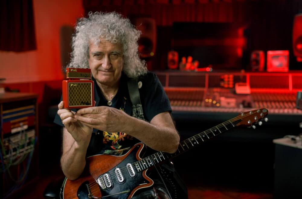 Vox Limited Edition amPlug Set Brian May Headphone Guitar Amplifier with Cabinet