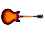 Vox Bobcat S66 Semi-Hollow Electric Guitar in Sunburst