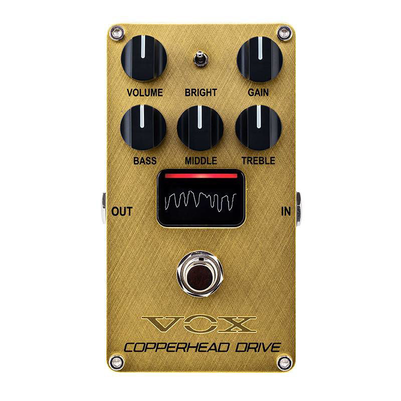 Vox VALVENERGY Copperhead Drive Distortion Guitar Effects Pedal