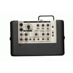 Vox Mini Go 3 Earth Colour Series 10W portable guitar amplifier in smoky beige with control knobs and input jack visible