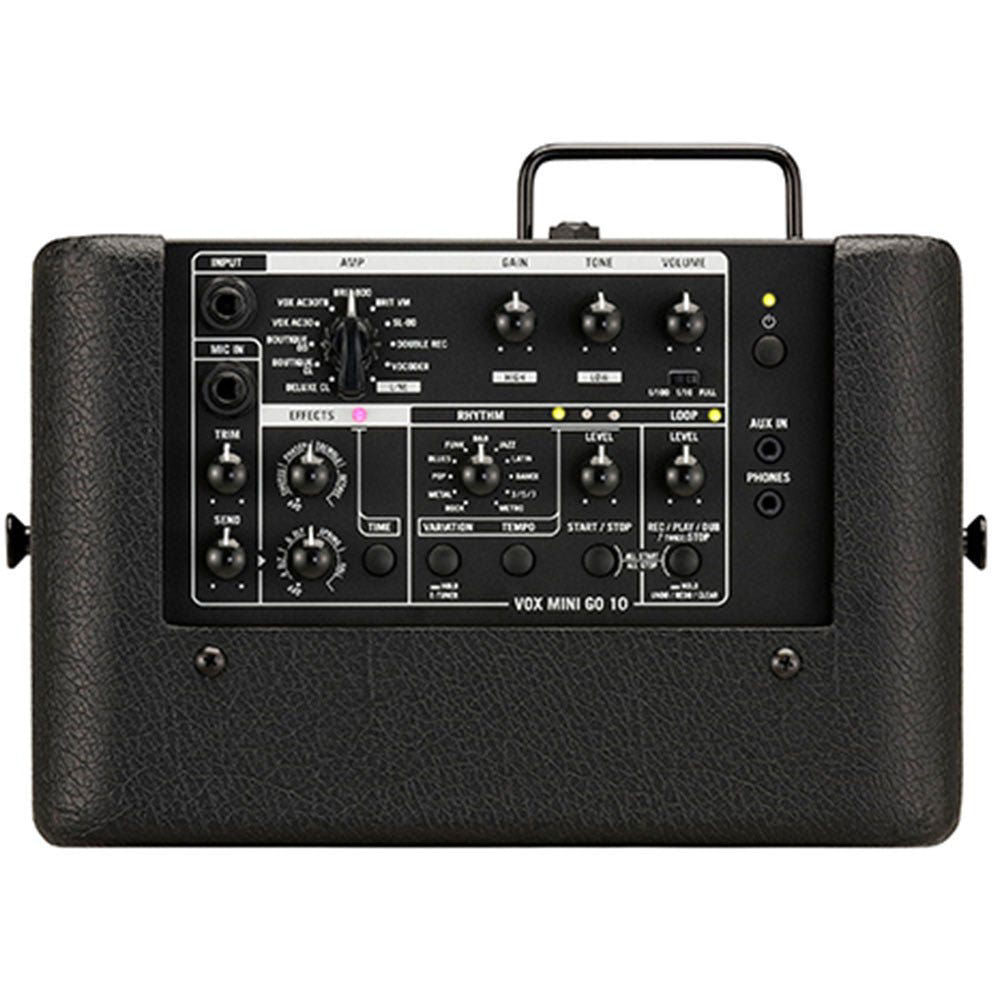 Vox MINI GO 10 Digital Modelling Guitar Amp Combo 10w @ 16 ohms (Black)