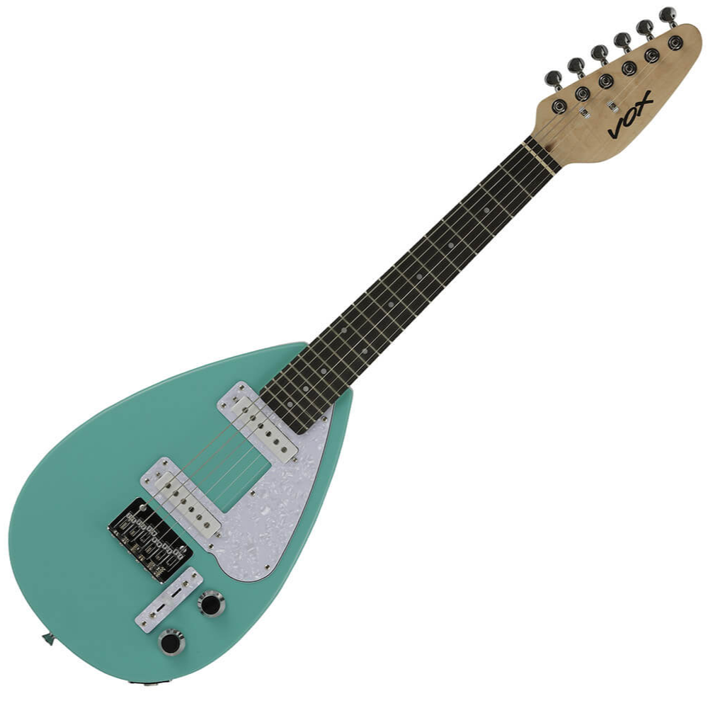 Vox MK3-MINI-AG Teardrop Electric Guitar in Aqua Green