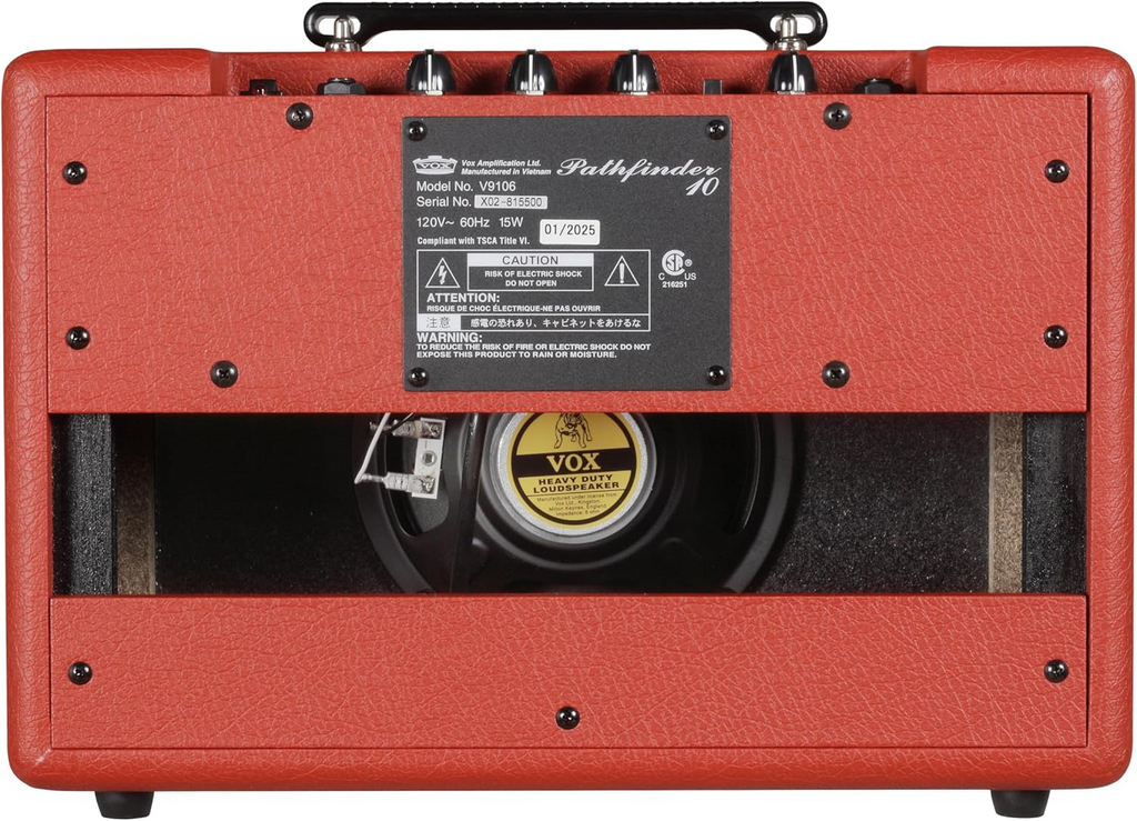 Vox Pathfinder 10 Electric Guitar Amplifier - Limited Edition Red