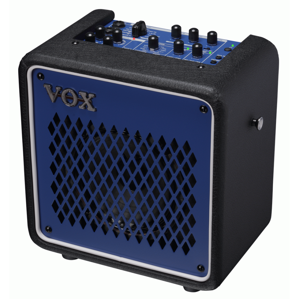 Vox Mini Go 3 Earth Colour Series 10W Portable Amplifier in Iron Blue