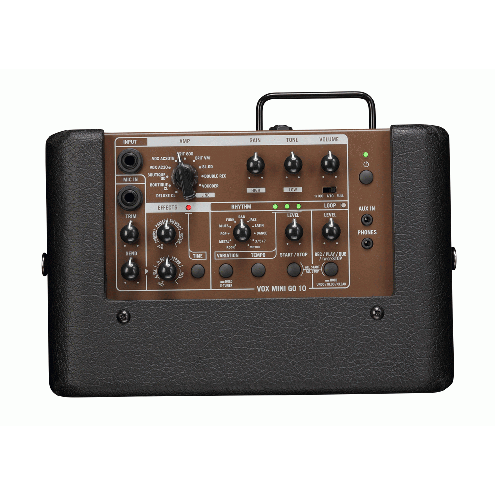 Vox Mini Go 3 Earth Colour Series 10W Portable Amplifier in Earth Brown