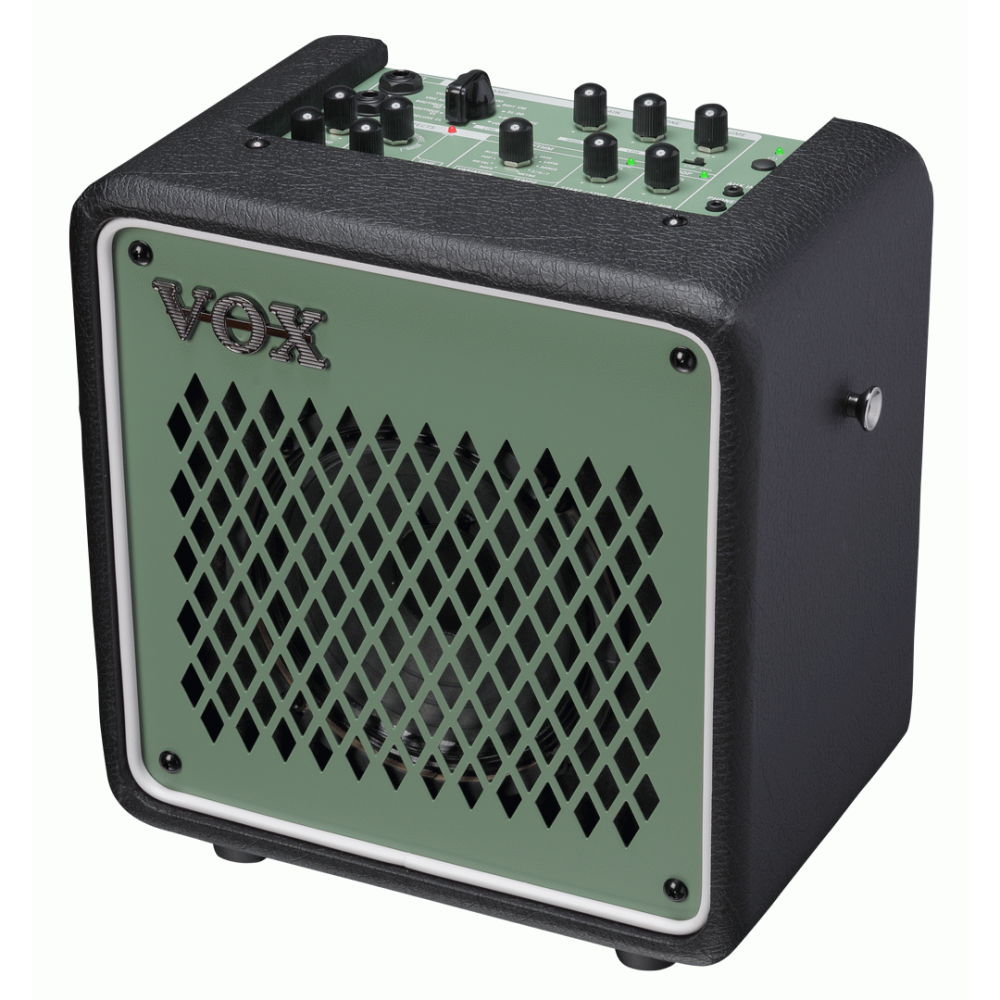 Vox Mini Go 3 Earth Colour Series 10W Portable Amplifier in Olive Green