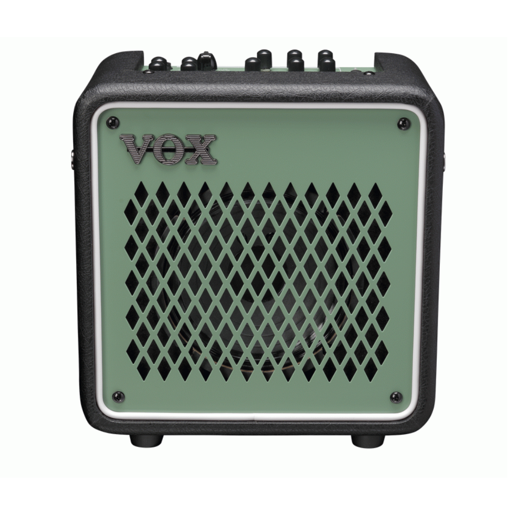 Vox Mini Go 3 Earth Colour Series 10W Portable Amplifier in Olive Green