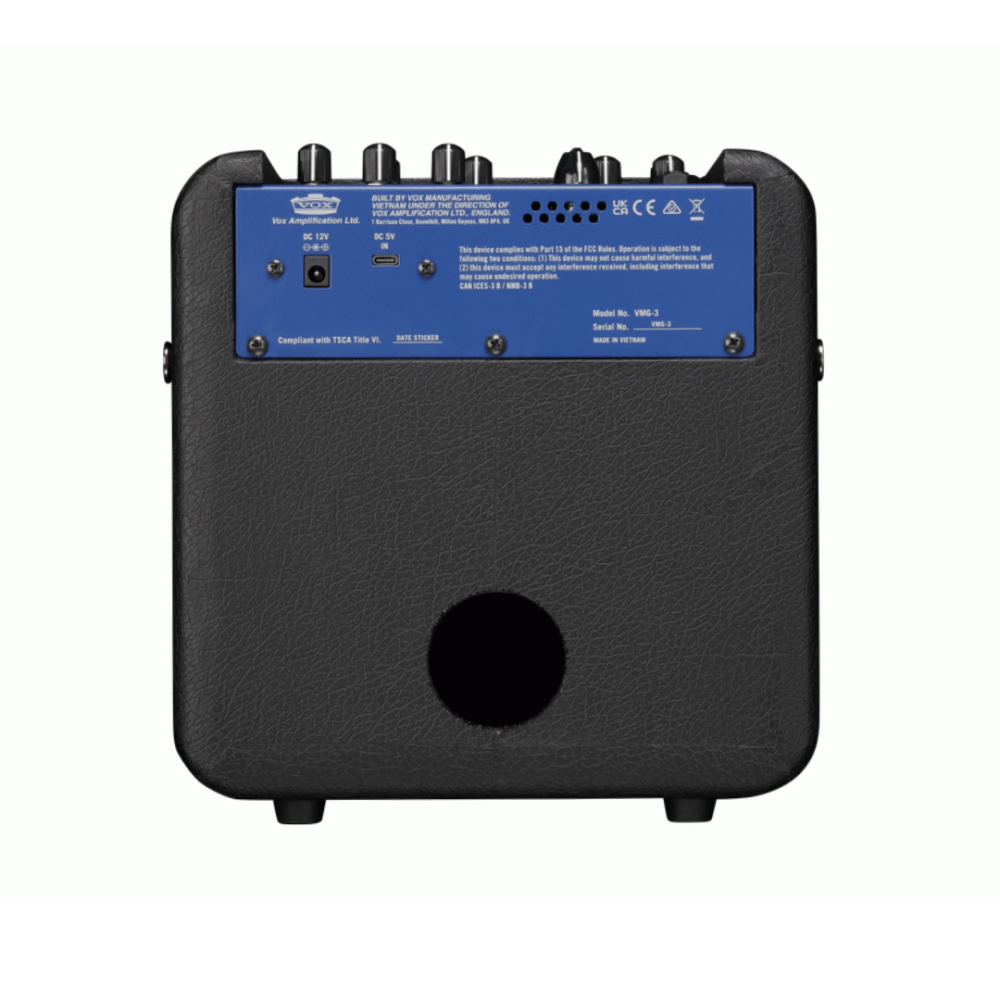 Vox Mini Go 3 Earth Colour Series 3W Portable Amplifier in Iron Blue