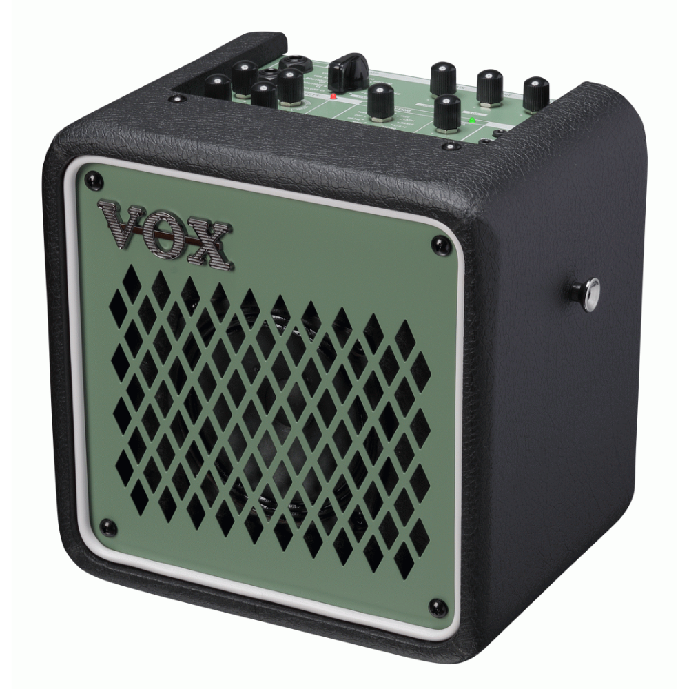 Vox Mini Go 3 Earth Colour Series 3W Portable Amplifier in Olive Green