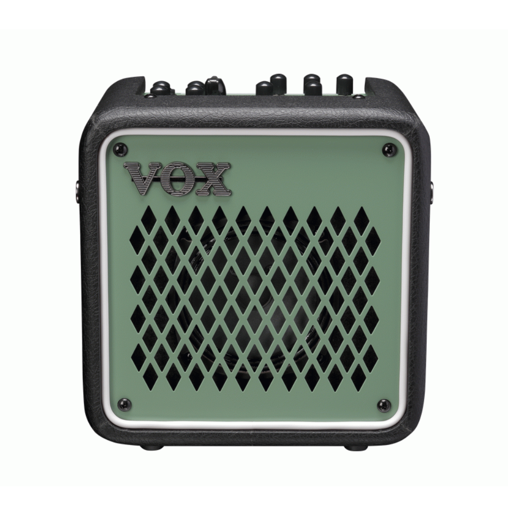 Vox Mini Go 3 Earth Colour Series 3W Portable Amplifier in Olive Green