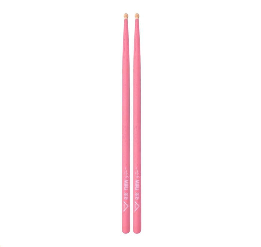 Vater Elise Truow Signature 7A Drumsticks - Pink