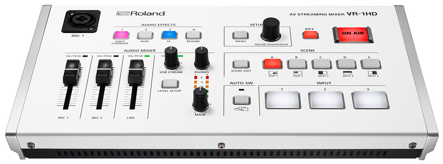 Roland VR-1HD 3-Channel HD AV Streaming Mixer