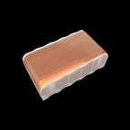 D'Addario Rico Planet DADDARIO Natural Rosin Light for stringed instruments, shown in a clear close-up image.