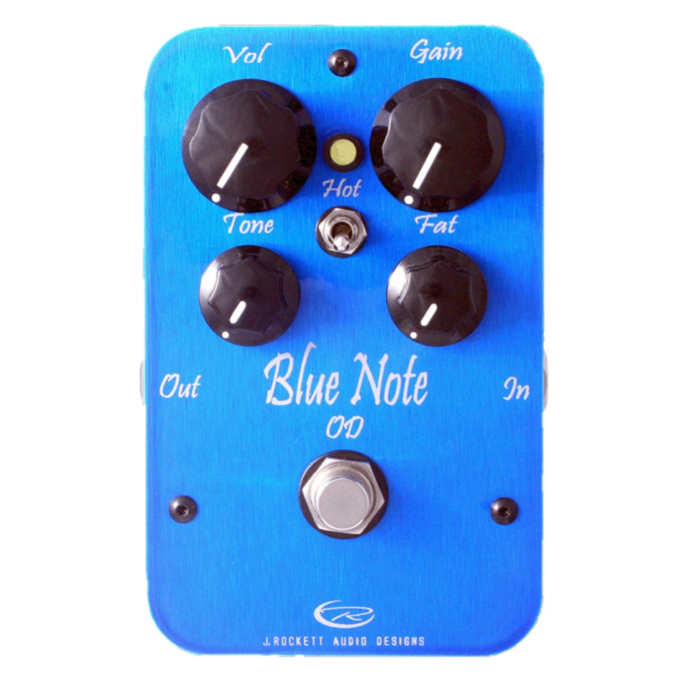 J Rockett Blue Note Pro Series Overdrive Guitar Effects Pedal