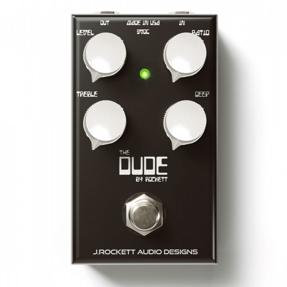 J Rockett Dude ODS V2 Overdrive Guitar Effects Pedal