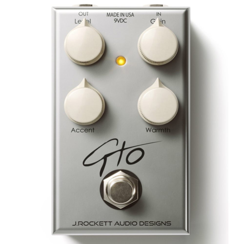 J Rockett GTO Guthrie Trapp Signature Overdrive Guitar Effects Pedal