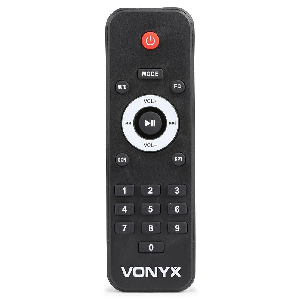 Vonyx VSA120S 800W 12 Active Stereo PA Speaker Set with Bluetooth