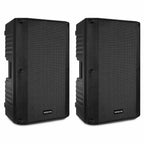 Vonyx VSA120S 800W 12 Active Stereo PA Speaker Set with Bluetooth