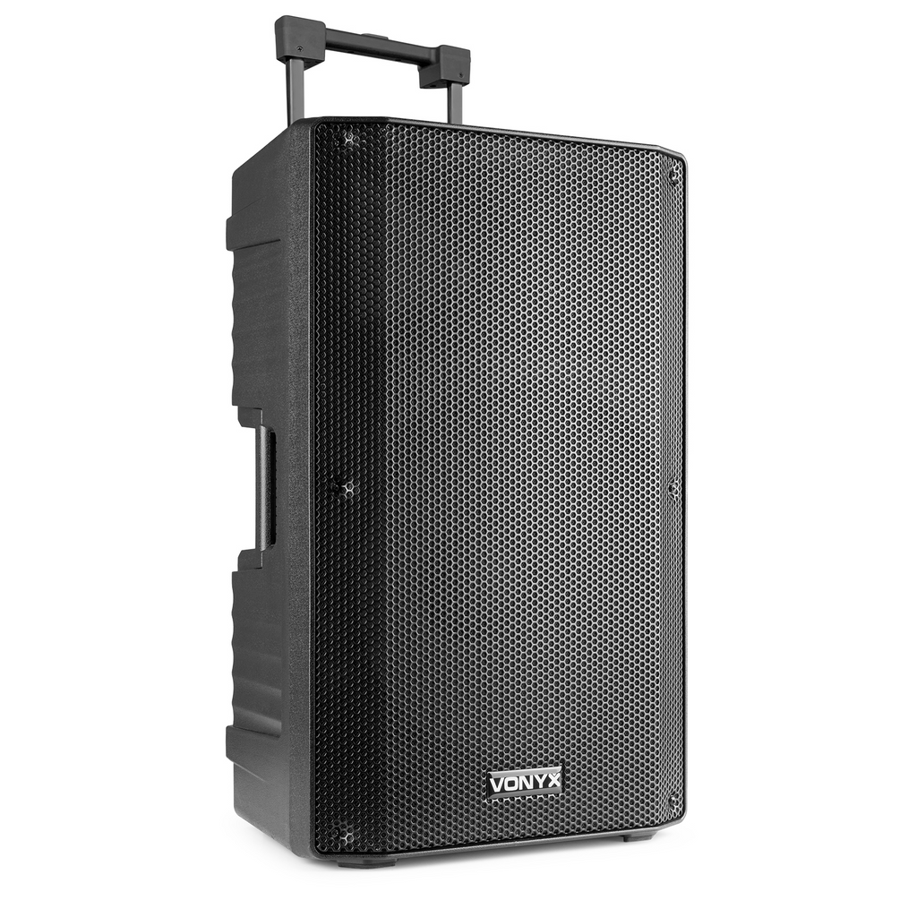 Vonyx VSA700-PA 15 Portable PA Speaker with Wireless Mics