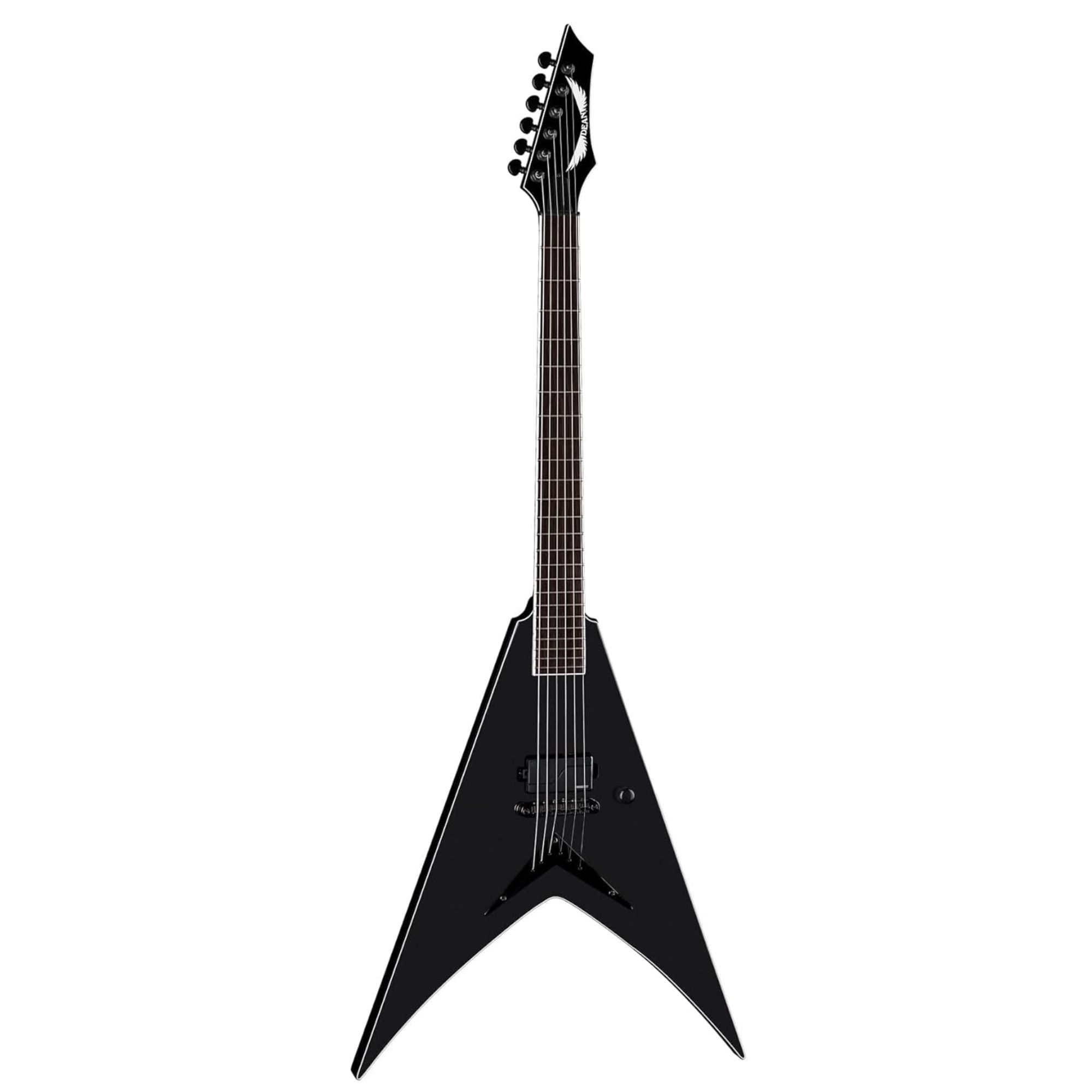 Dean V Select Fluence Electric Guitar - Black Satin