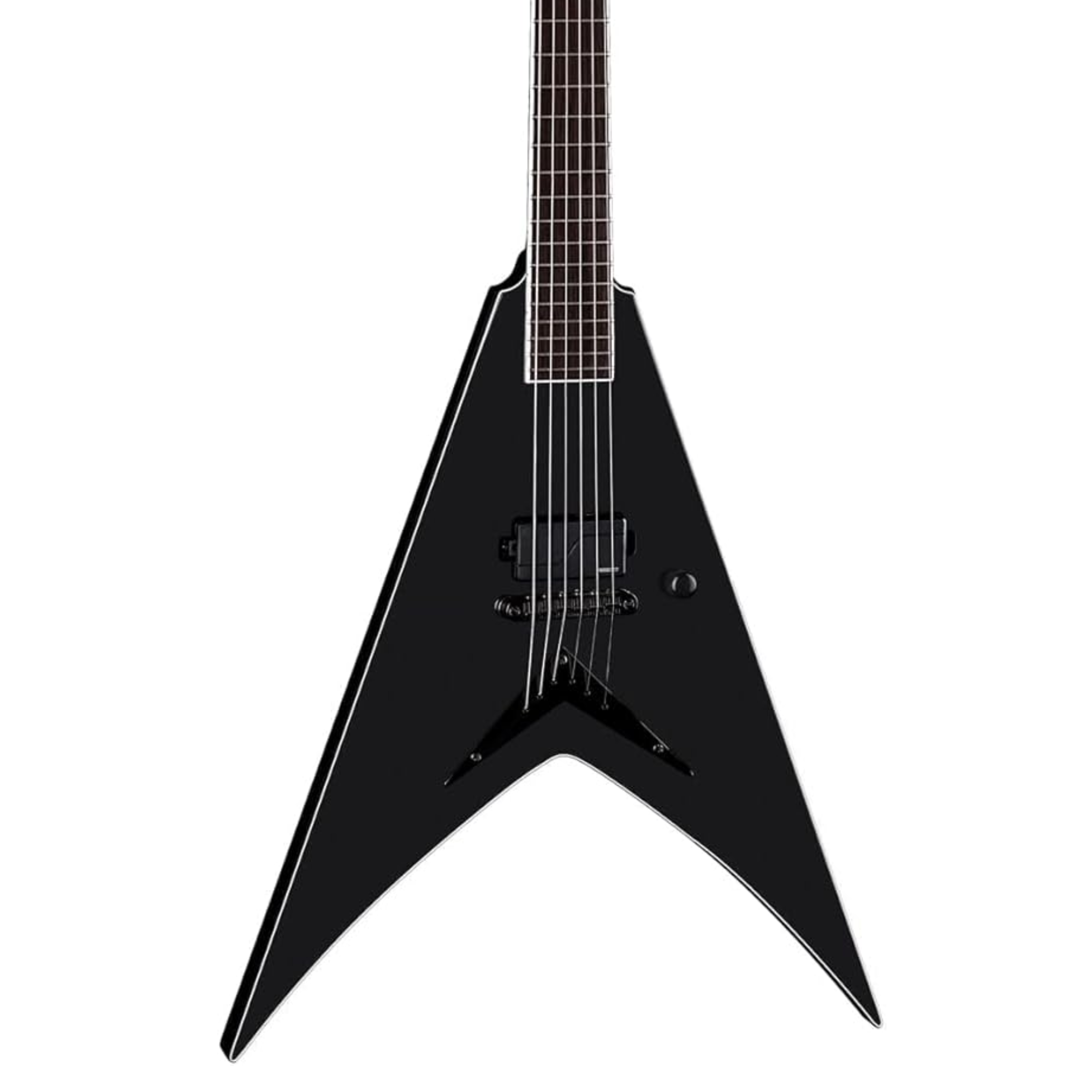 Dean V Select Fluence Electric Guitar - Black Satin