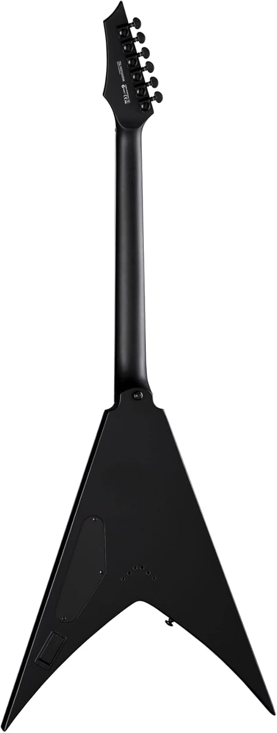 Dean V Select Fluence Electric Guitar - Black Satin