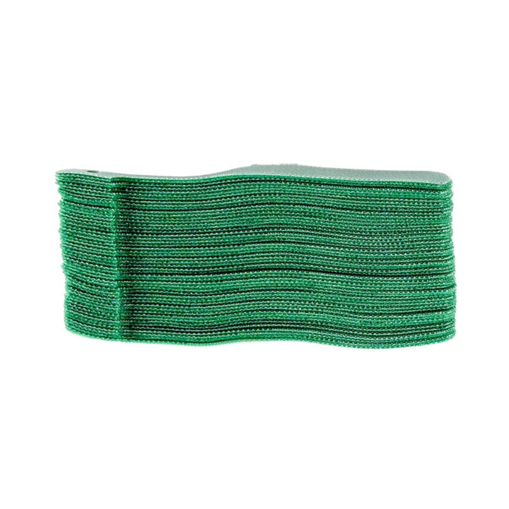 Velcro Tie 50 Pack (Green)