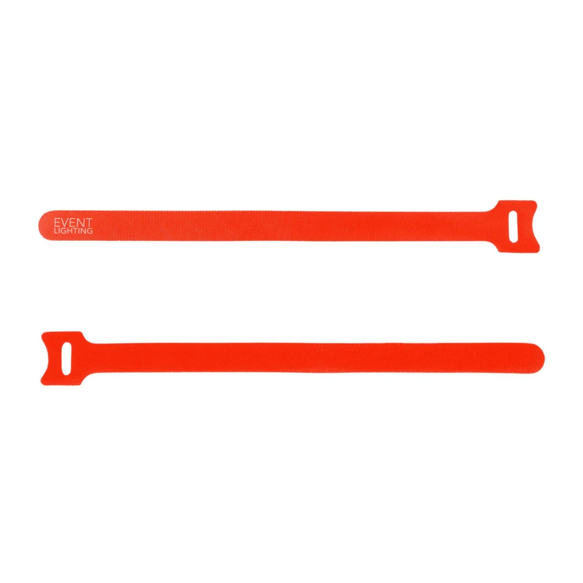Velcro Tie 50 Pack (Red)