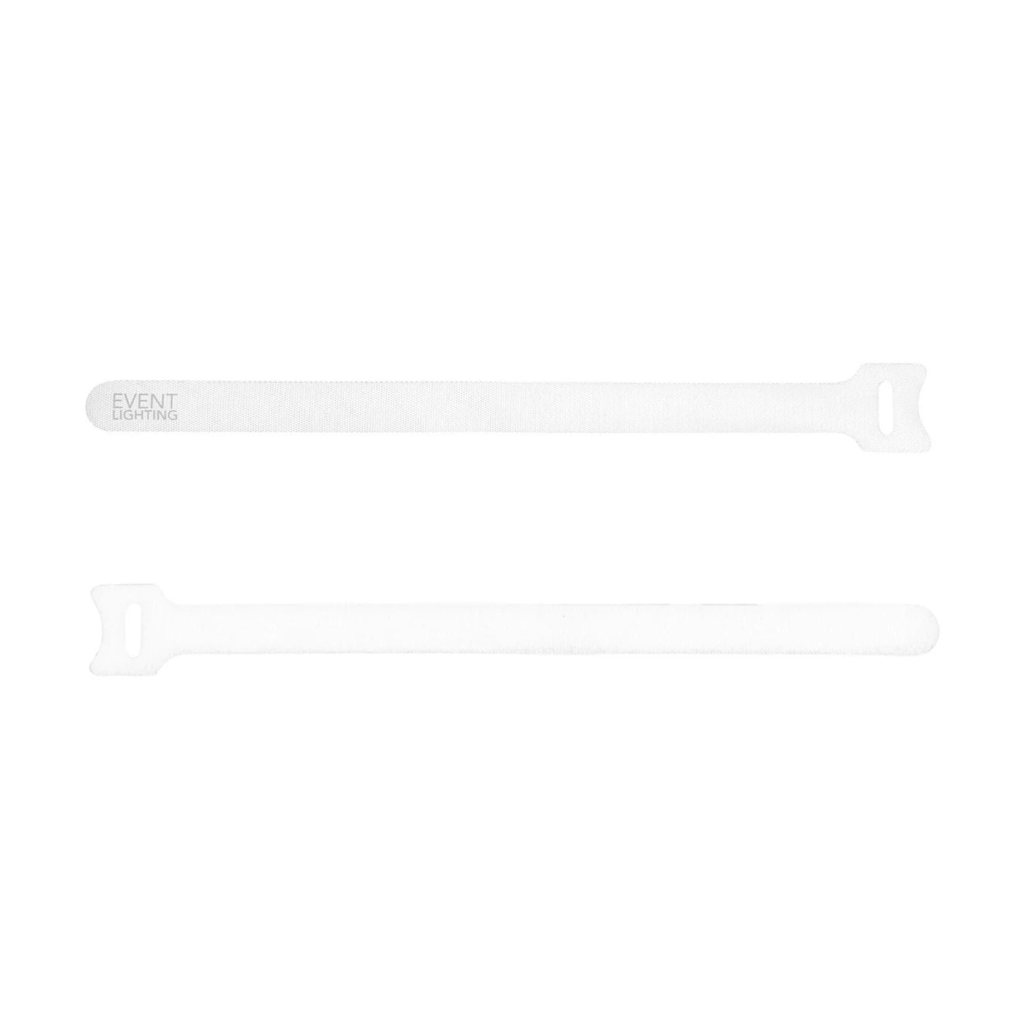 Velcro Tie 50 Pack (White)