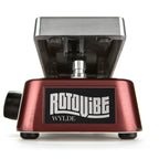 Rotovibe Wylde Audio effects pedal, single guitar effects pedal with rotary speaker sound, black finish, and control knobs.