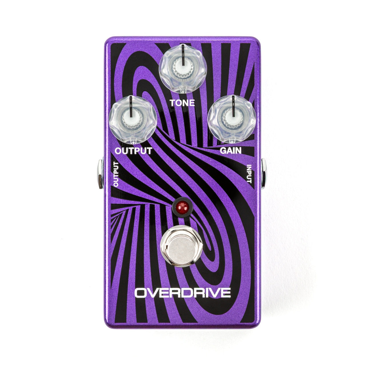 MXR Wylde Audio Sabbath Overdrive guitar effect pedal, limited edition, with control knobs and metallic finish.